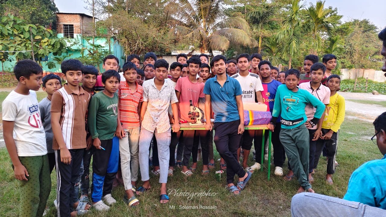 Alamin Model Mission prize distribution banner